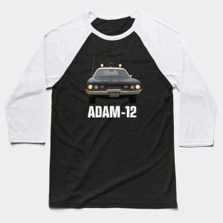 Adam 12 - Patrol Car - 60s/70s Cop Show Baseball T-Shirt